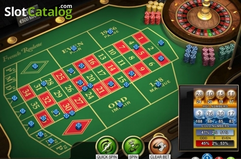 Скрин3. French Roulette (NetEnt) слот