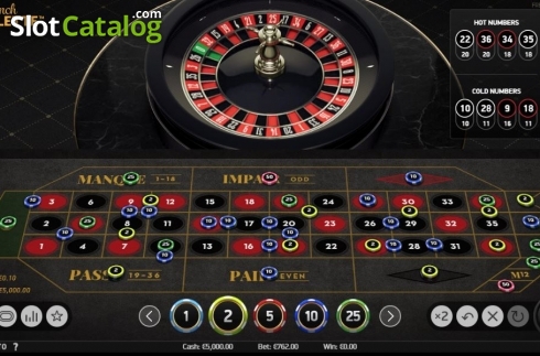 Скрин3. French Roulette VIP Limit слот