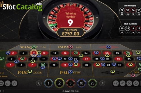 Скрин4. French Roulette VIP Limit слот
