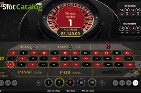 Скрин7. French Roulette VIP Limit слот