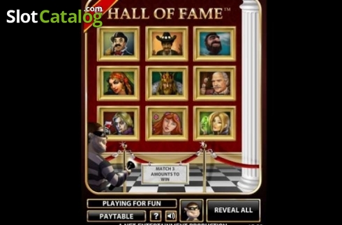 Скрин2. Hall of Fame слот
