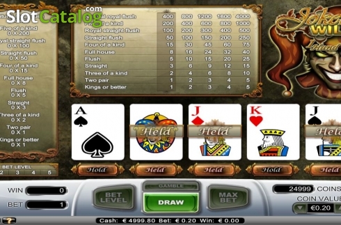 Скрин3. Joker Wild (NetEnt) слот