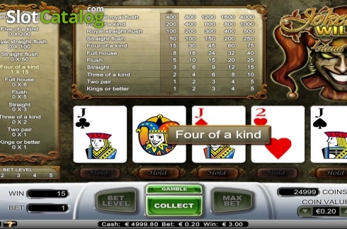 Скрин4. Joker Wild (NetEnt) слот