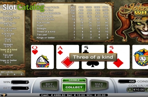 Скрин8. Joker Wild (NetEnt) слот