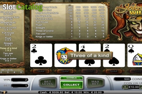 Скрин9. Joker Wild (NetEnt) слот
