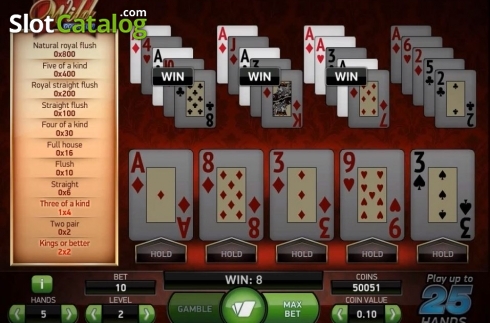 Скрин2. Joker Wild Double Up MH слот