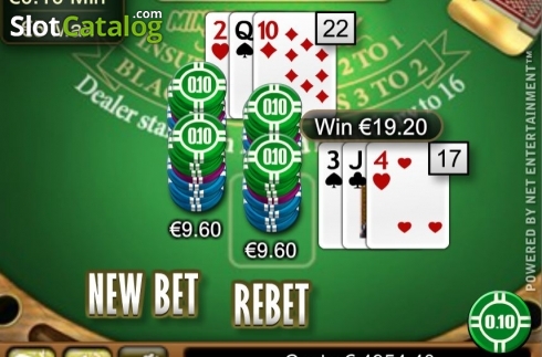 Скрин4. Mini Blackjack Low Limit слот