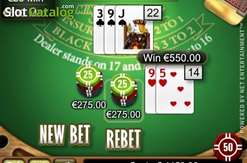 Скрин5. Mini Blackjack High Limit слот