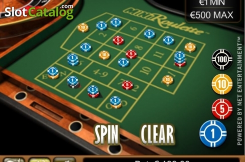 Скрин2. Mini Roulette (NetEnt) слот
