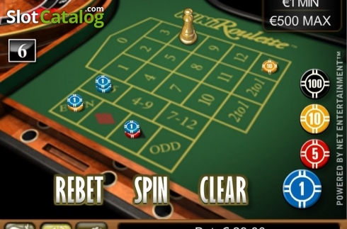 Скрин4. Mini Roulette (NetEnt) слот