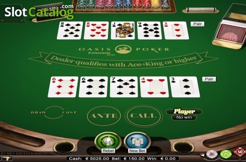 Скрин7. Oasis Poker Professional Series High Limit слот