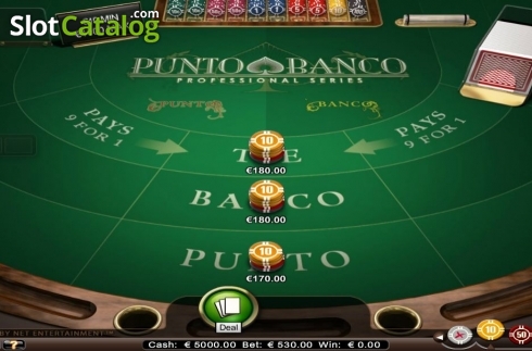 Скрин2. Punto Banco Professional Series High Limit слот