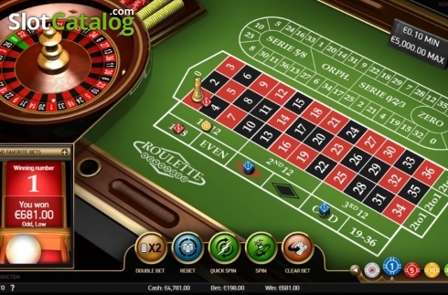 Скрин5. Roulette Advanced слот