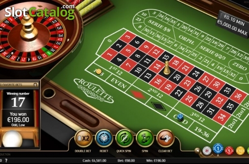 Скрин6. Roulette Advanced слот