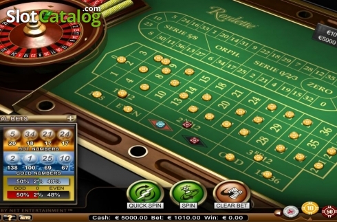Скрин2. Roulette Advanced High Limit слот