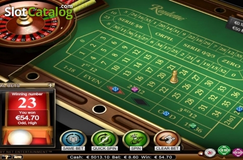 Скрин4. Roulette Advanced Low Limit слот