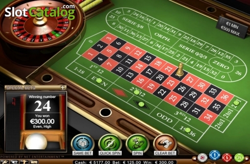 Скрин5. Roulette Pro (NetEnt) слот