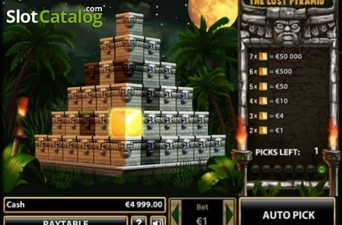 Скрин2. The Lost Pyramid слот