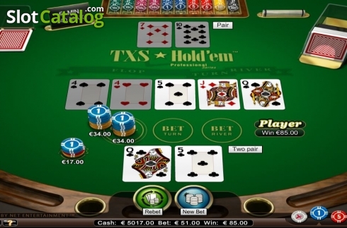Скрин5. Texas Hold'em Professional Series слот