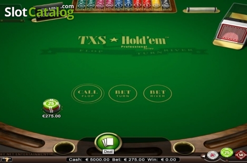 Скрин2. Texas Holdem Professional Series High Limit слот