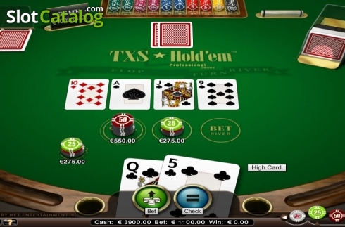 Скрин5. Texas Holdem Professional Series High Limit слот