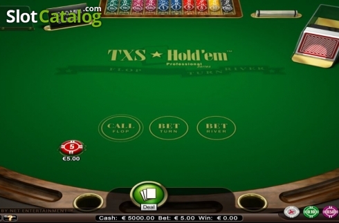 Скрин2. Texas Holdem Professional Series Low Limit слот