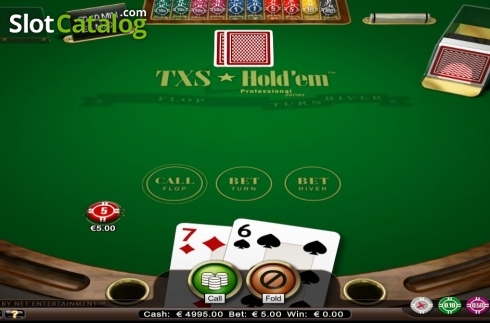Скрин3. Texas Holdem Professional Series Low Limit слот