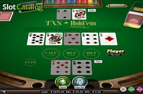 Скрин5. Texas Holdem Professional Series Low Limit слот