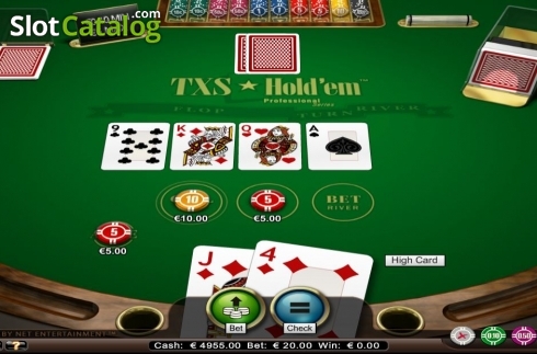 Скрин6. Texas Holdem Professional Series Low Limit слот