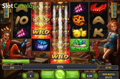 Скрин3. Wild Rockets слот