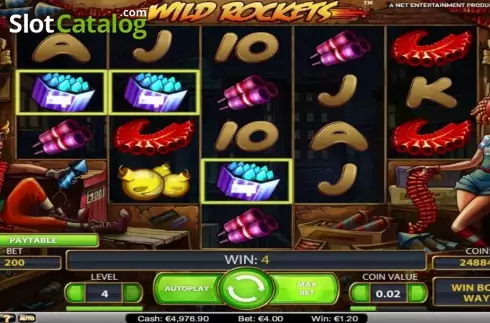 Скрин4. Wild Rockets слот