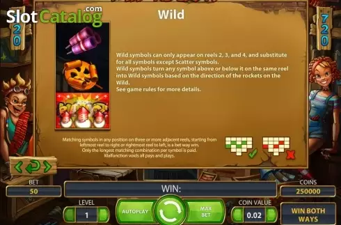 Скрин6. Wild Rockets слот