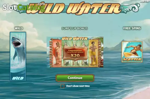 Скрин2. Wild Water слот