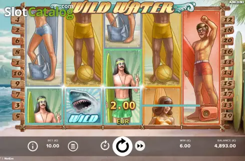 Скрин5. Wild Water слот