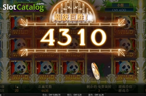 Скрин7. Happy Panda (NetEnt) слот
