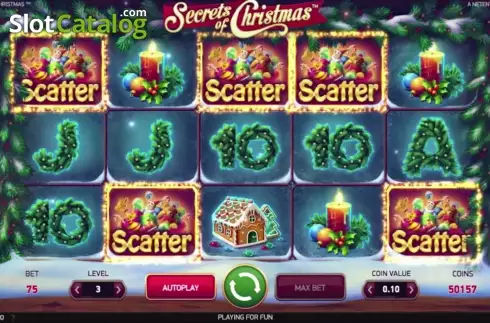 Скрин5. Secrets of Christmas слот