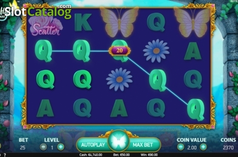 Скрин4. Butterfly Staxx 2 слот
