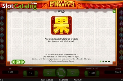 Скрин8. Sweety Honey Fruity слот
