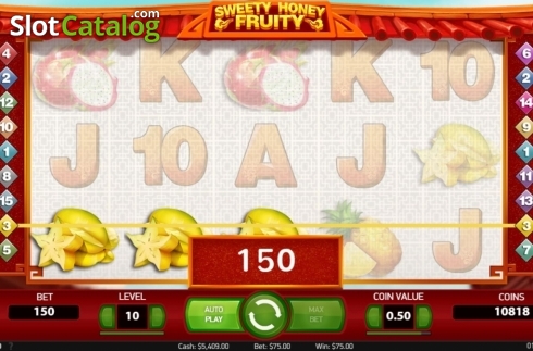 Скрин5. Sweety Honey Fruity слот
