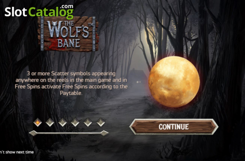 Скрин2. The Wolf's Bane слот