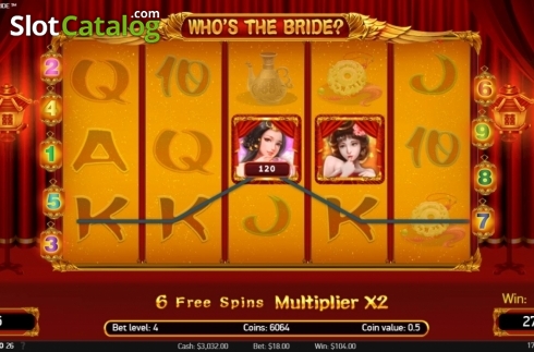 Скрин7. Who's the Bride слот