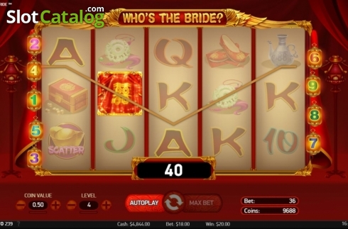 Скрин4. Who's the Bride слот