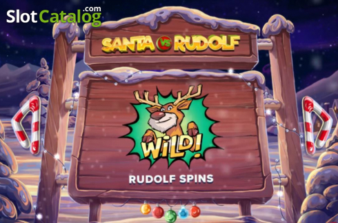 Скрин2. Santa vs Rudolf слот