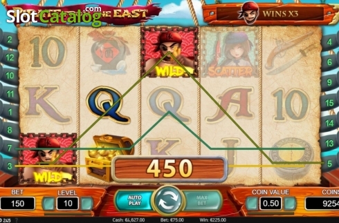 Скрин3. Pirate From the East слот