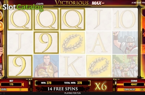 Скрин7. Victorious MAX слот