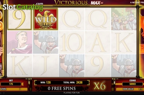 Скрин8. Victorious MAX слот