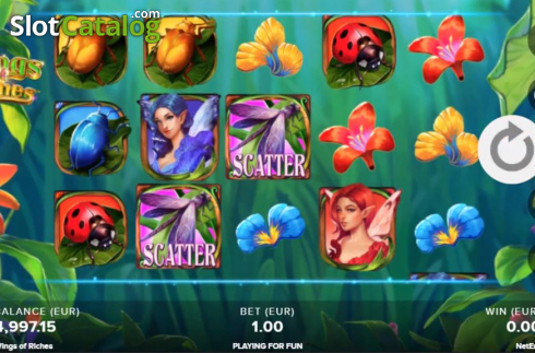 Скрин3. Wings of Riches слот
