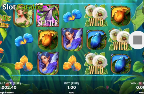 Скрин4. Wings of Riches слот