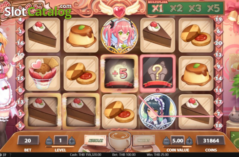 Скрин5. Magic Maid Cafe слот
