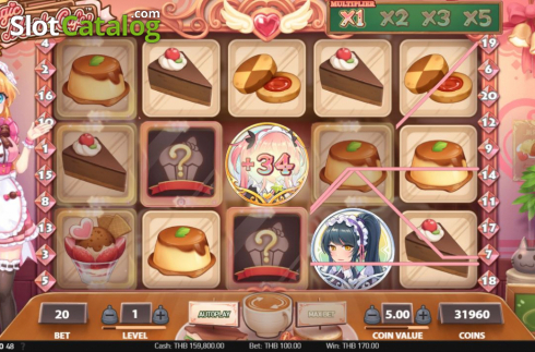Скрин3. Magic Maid Cafe слот